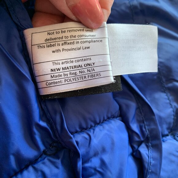 URBAN REPUBLIC BOYS HOODED BLACK PUFFER JACKET SIZE L 14/16 NYLON POLYESTER - Picture 11 of 11